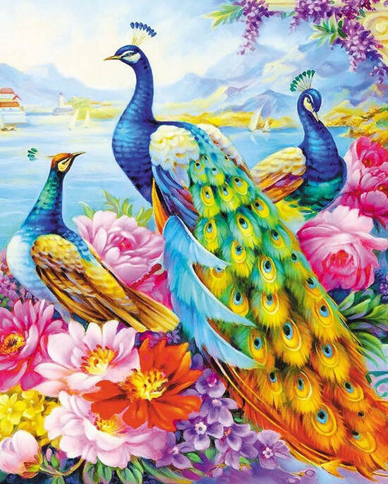 Алмазная мозаика 40x50 2KMB-1908