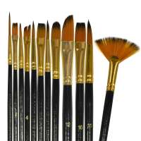 Без бренда «Кисти для рисования набор (12 шт)» в Санкт-Петербурге в интернет-магазине в Санкт-Петербурге Без бренда «Кисти для рисования набор (12 шт)» в Санкт-Петербурге