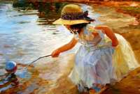 Без бренда «Девочка пытается спасти мяч» в Санкт-Петербурге