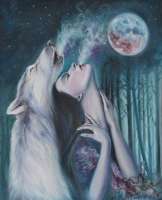 Без бренда «Девушка и волк в полнолуние» в Санкт-Петербурге в интернет-магазине в Санкт-Петербурге Без бренда «Девушка и волк в полнолуние» в Санкт-Петербурге