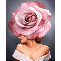 Без бренда «Девушка с розовой розой на голове» в Санкт-Петербурге