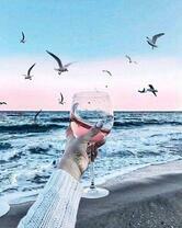 Без бренда «Бокал вина и рассветное море» в Санкт-Петербурге в интернет-магазине в Санкт-Петербурге Без бренда «Бокал вина и рассветное море» в Санкт-Петербурге