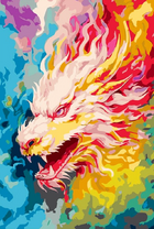 Без бренда «Разноцветный огненный дракон» в Санкт-Петербурге в интернет-магазине в Санкт-Петербурге Без бренда «Разноцветный огненный дракон» в Санкт-Петербурге