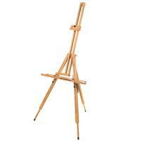 Без бренда «Коробка 4 шт.: Мольберт Две картинки тренога, деревянный, подставка» в Санкт-Петербурге