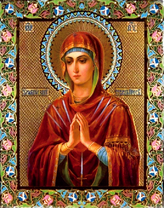 Икона Семистрельной Богородицы