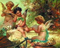 Милые купидончики