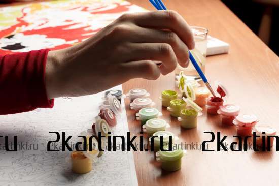 Картина по номерам 40x50 GX8999 Лев в стиле поп-арт за 995 руб. в интернет-магазине в Санкт-Петербурге Картина по номерам 40x50 Лев в стиле поп-арт