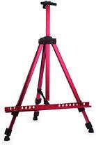 Без бренда «Металлический мольберт тренога в чехле, телескопический, красный» в Санкт-Петербурге