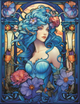 Сказочная лесная нимфа