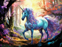 Без бренда «Единорог в фэнтезийном лесу» в Санкт-Петербурге в интернет-магазине в Санкт-Петербурге Без бренда «Единорог в фэнтезийном лесу» в Санкт-Петербурге