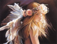 Без бренда «Девочка с веночком из перьев и цветов» в Санкт-Петербурге в интернет-магазине  в Санкт-Петербурге Без бренда «Девочка с веночком из перьев и цветов» в Санкт-Петербурге