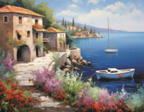 Средиземноморский городок