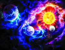 Без бренда «Солнце и планеты среди туч» в Санкт-Петербурге